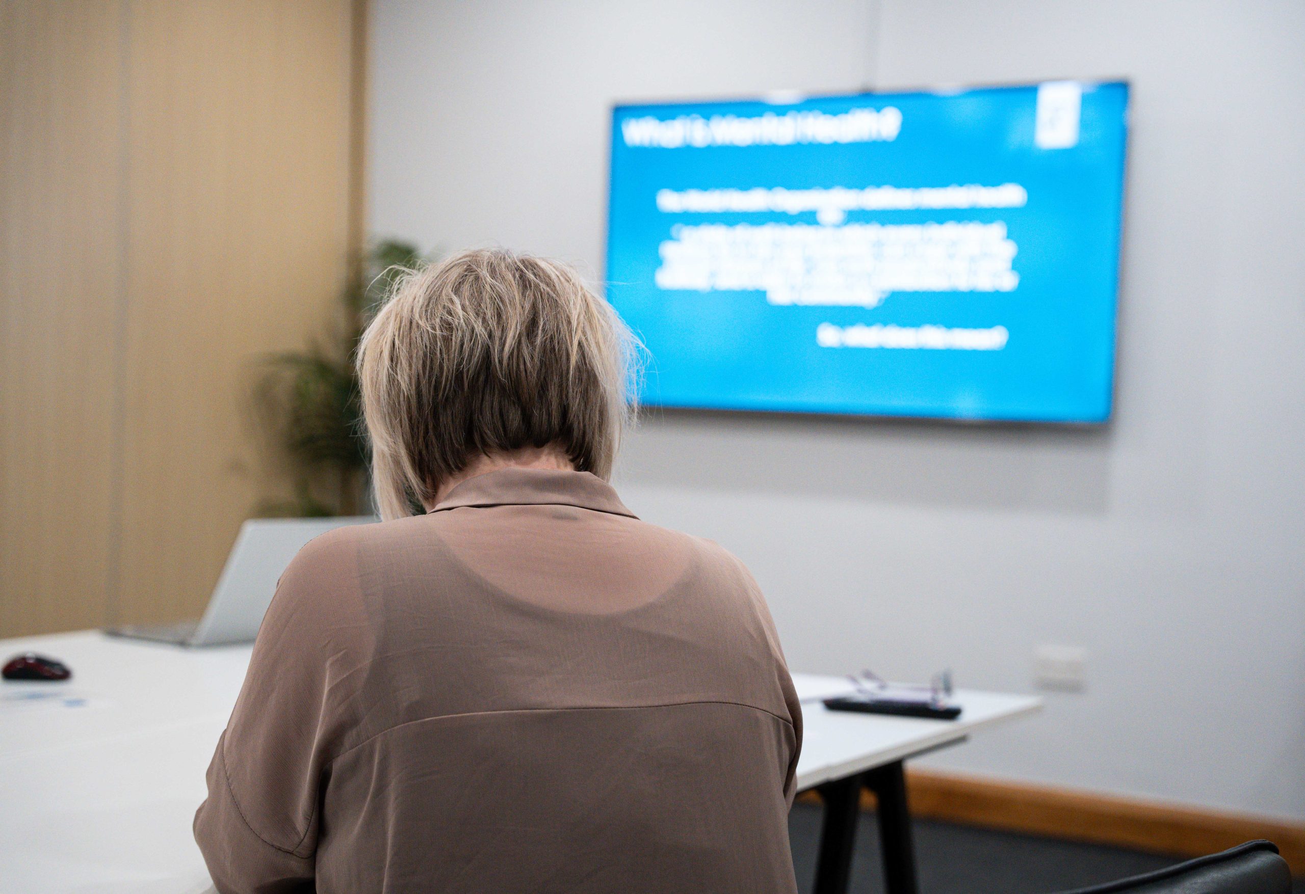 client attending training by elevate training & wellbeing