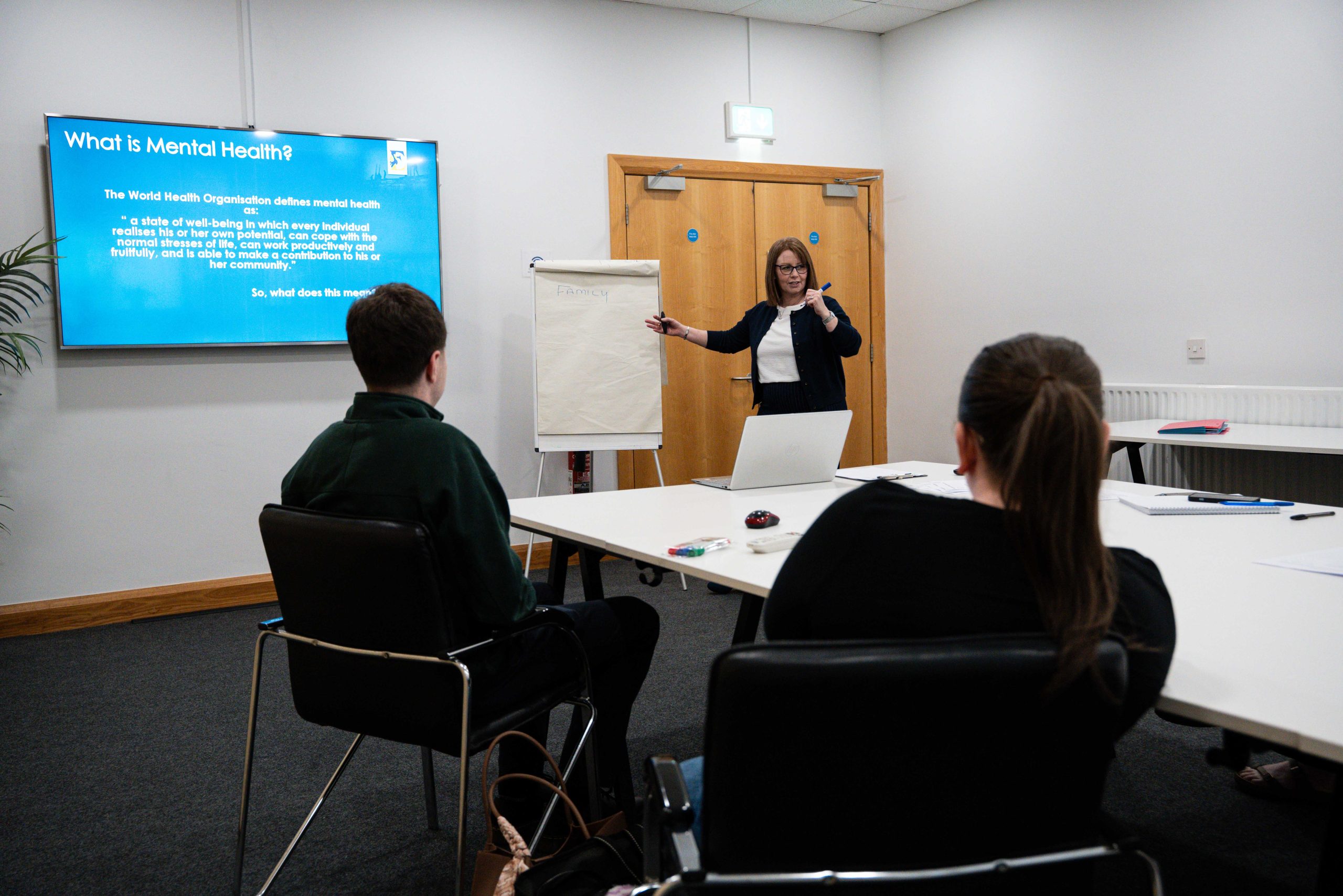 breakout session by Karen at elevate training and wellbeing